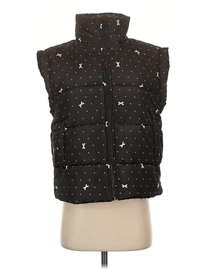 Pre-owned Blu Pepper Vest In Black