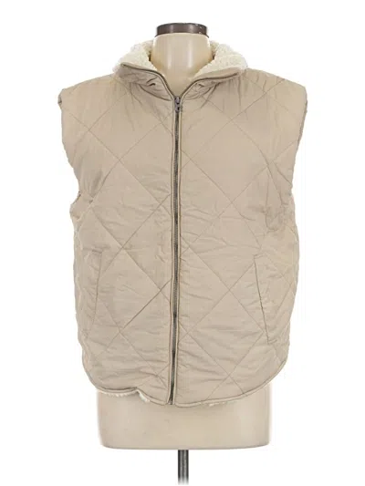 Pre-owned Blu Pepper Vest In Ivory