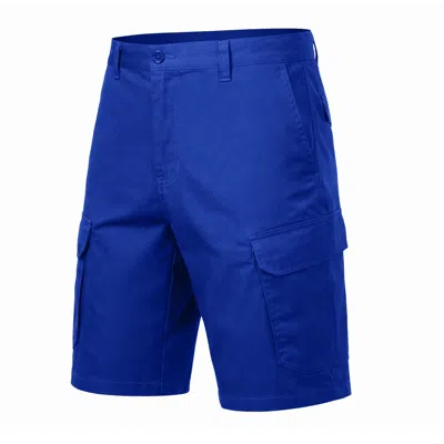 BLU ROCK MEN'S COTTON FLEX-STRETCH CARGO SHORTS