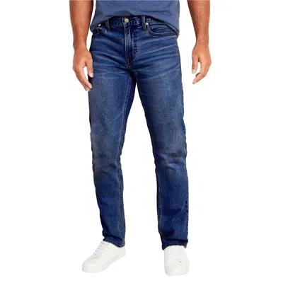 Blu Rock Men's Flex Stretch Slim Straight Jeans In Blue