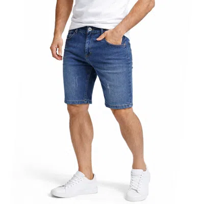 Blu Rock Men's Jean Shorts In Blue