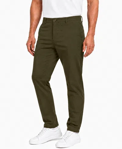 Blu Rock Men's Super Stretch Slim-fit Chino Pants In Olive