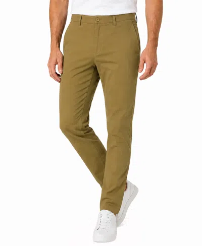 Blu Rock Men's Super Stretch Slim-fit Every Day Chino Pants In Green