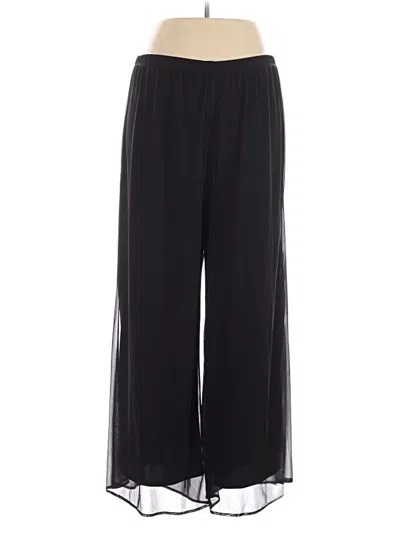 Pre-owned Blu Sage Casual Pants In Black