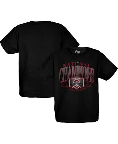 Blue 84 Kids' Big Boys And Girls Black Ohio State Buckeyes College Football Playoff 2024 National Champions Ace Sl
