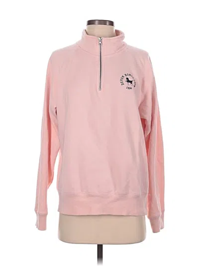Pre-owned Blue 84 Fleece Jacket In Pink