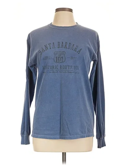 Pre-owned Blue 84 Long Sleeve T-shirt In Blue