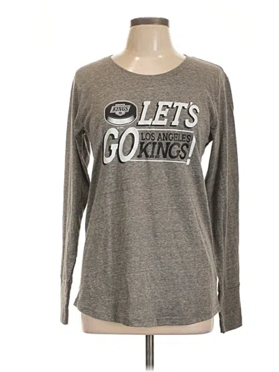 Pre-owned Blue 84 Long Sleeve T-shirt In Gray