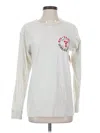 Blue 84 Long Sleeve T-shirt In White
