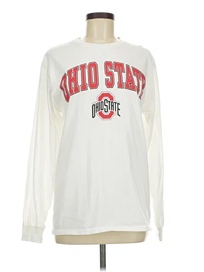 Pre-owned Blue 84 Long Sleeve T-shirt In White