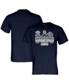 Blue 84 Men's And Women's Navy Georgetown Hoyas 2024 Big East Men's Lacrosse Tournament Champions T-shirt In Navy
