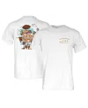 Blue 84 Men's And Women's White Texas Longhorns First Sec Game Matchup T-shirt In White