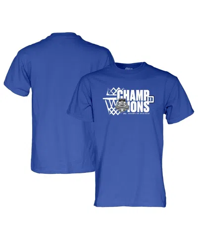 Blue 84 Men's Royal Duke Blue Devils 2025 Acc Men's Basketball Conference Tournament Champions Locker Room T