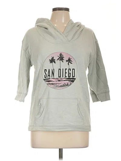 Pre-owned Blue 84 Pullover Hoodie In Gray