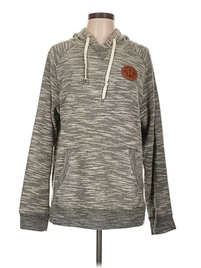 Pre-owned Blue 84 Pullover Hoodie In Gray