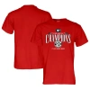 Blue 84 Red Georgia Bulldogs 2024 Sec Football Conference Champions Locker Room T-shirt In Red