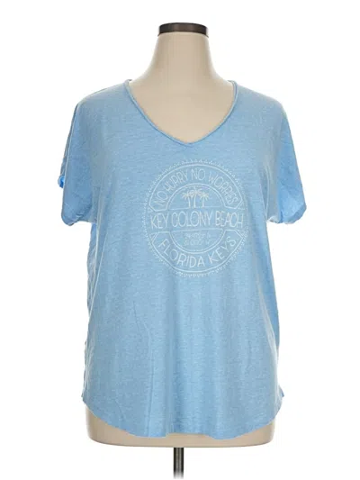 Pre-owned Blue 84 Short Sleeve T-shirt In Blue