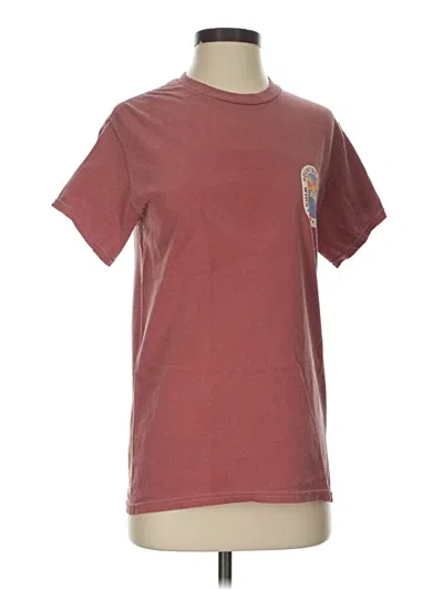 Pre-owned Blue 84 Short Sleeve T-shirt In Burgundy