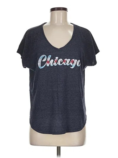 Pre-owned Blue 84 Short Sleeve T-shirt In Gray