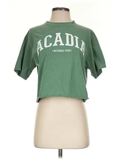 Pre-owned Blue 84 Short Sleeve T-shirt In Green