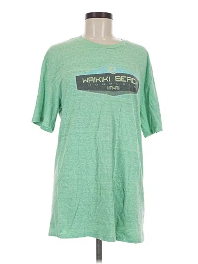 Pre-owned Blue 84 Short Sleeve T-shirt In Green