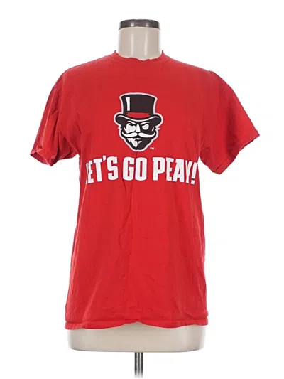 Pre-owned Blue 84 Short Sleeve T-shirt In Red