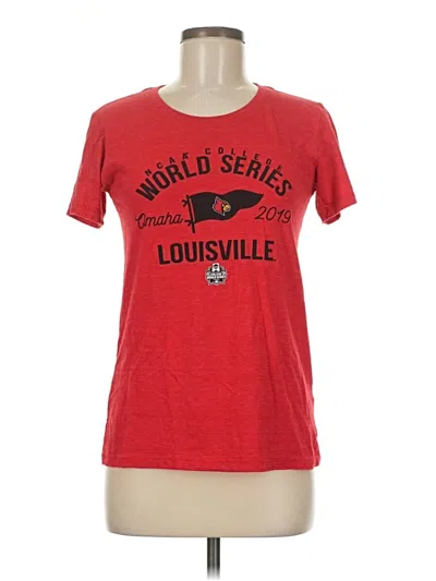 Pre-owned Blue 84 Short Sleeve T-shirt In Red