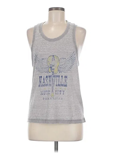 Pre-owned Blue 84 Sleeveless T-shirt In Gray