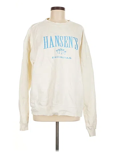 Pre-owned Blue 84 Sweatshirt In White
