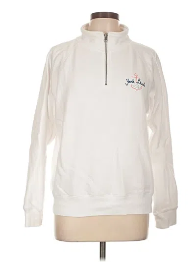 Pre-owned Blue 84 Sweatshirt In White
