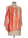 Blue B 3/4 Sleeve Blouse In Multi