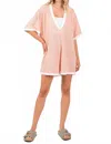 Blue B Bayside Dreams Romper In Peach In Pink