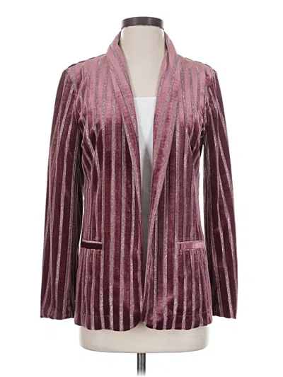 Pre-owned Blue B Blazer Jacket In Burgundy