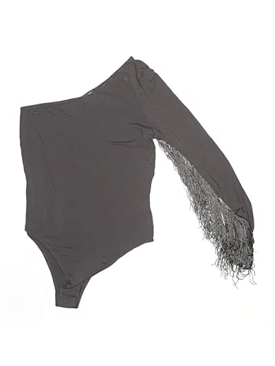 Pre-owned Blue B Bodysuit In Gray