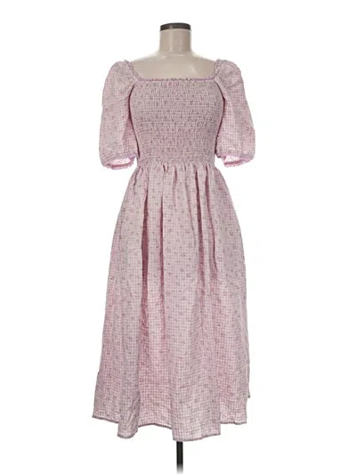 Pre-owned Blue B Casual Dress In Pink