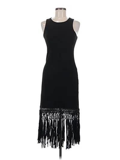 Pre-owned Blue B Cocktail Dress In Black