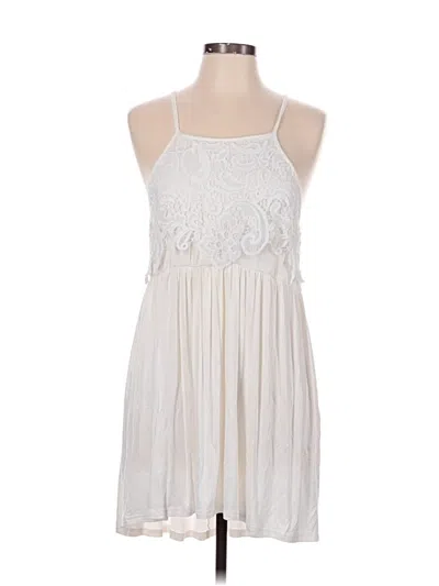 Pre-owned Blue B Cocktail Dress In White