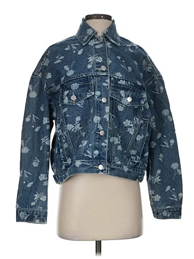 Blue B Denim Jacket In Blue