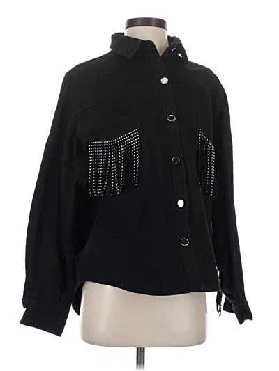 Pre-owned Blue B Jacket In Black