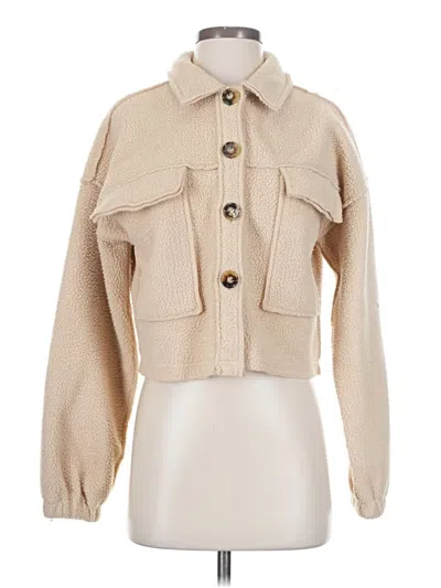 Pre-owned Blue B Jacket In Brown