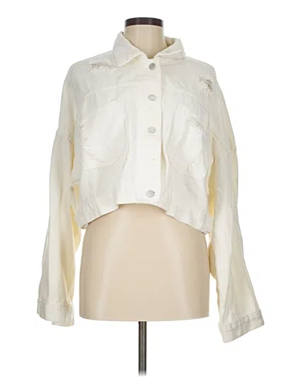 Pre-owned Blue B Jacket In Ivory