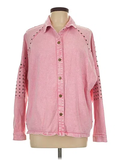Pre-owned Blue B Jacket In Pink