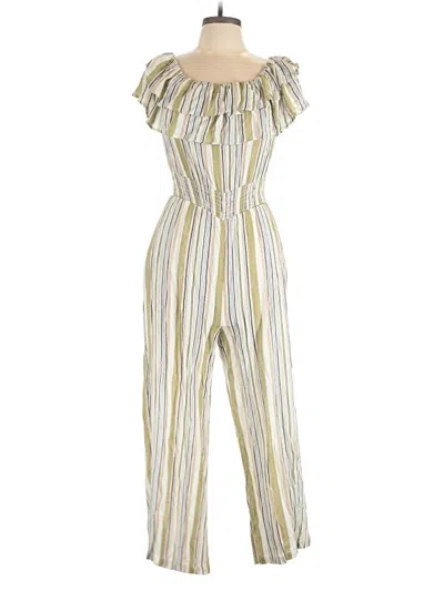 Pre-owned Blue B Jumpsuit In Yellow