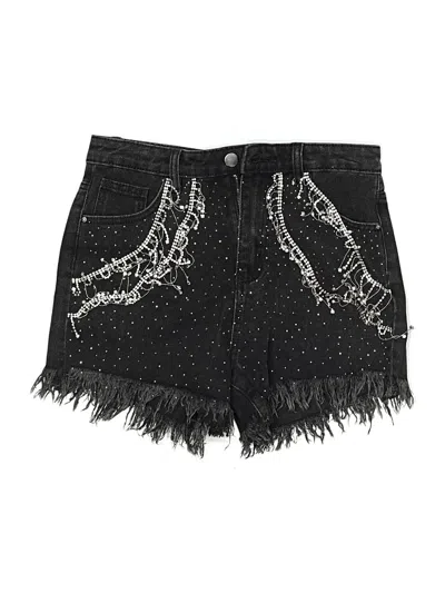 Pre-owned Blue B Shorts In Black