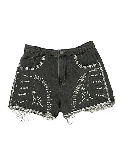 Pre-owned Blue B Shorts In Black