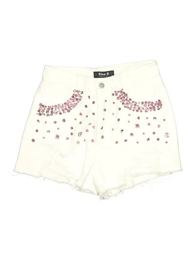 Pre-owned Blue B Shorts In White