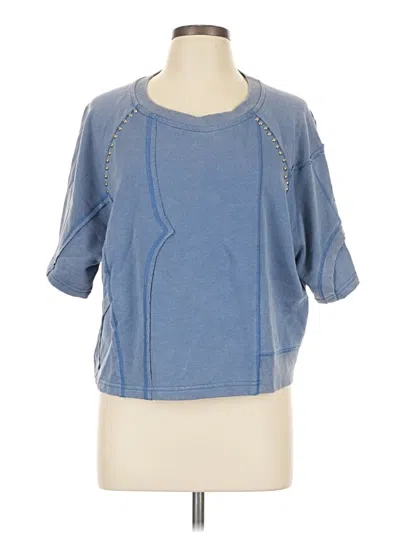Pre-owned Blue B Sweatshirt In Blue