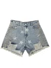 Blue B Women's Star Of The Show Jean Shorts In Light Wash In Blue