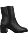 Blue Bird Shoes 50mm Square Block-heel Boots In Black