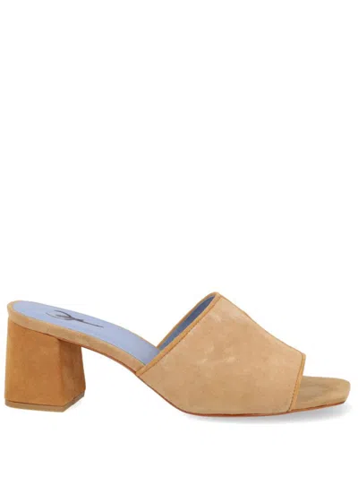 Blue Bird Shoes 70mm Fragments Mules In Neutrals